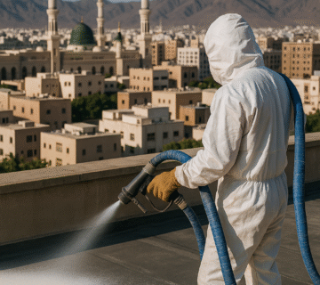 فني عزل فوم بالمدينة المنورة